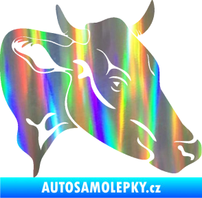 Samolepka Kráva 003 pravá Holografická