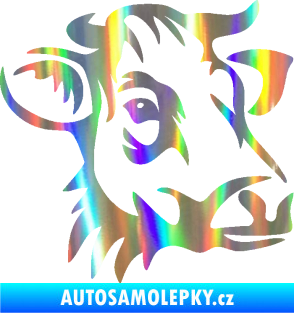 Samolepka Kráva 004 pravá Holografická