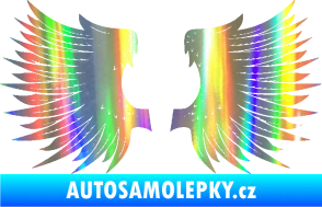 Samolepka Křídla 004 Holografická