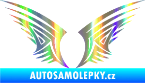 Samolepka Křídla 005 Holografická