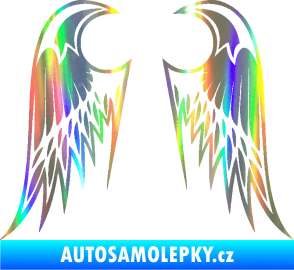 Samolepka Křídla 006 Holografická