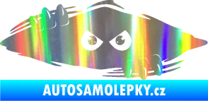 Samolepka Kuk 003 pravá šmírák Holografická
