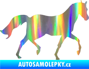 Samolepka Kůň 003 pravá Holografická