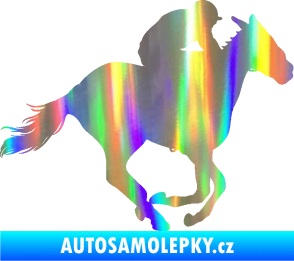Samolepka Kůň 035 pravá Holografická