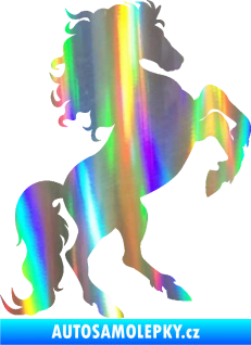 Samolepka Kůň 038 pravá Holografická