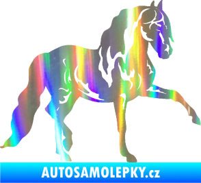 Samolepka Kůň 039 pravá Holografická