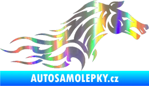 Samolepka Kůň 078 pravá Holografická