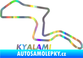 Samolepka Okruh Kyalami Holografická
