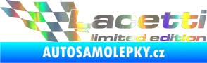 Samolepka Lacetti limited edition levá Holografická