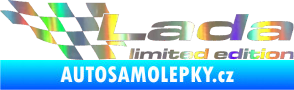 Samolepka Lada limited edition levá Holografická