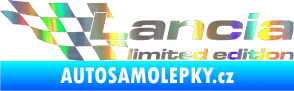 Samolepka Lancia limited edition levá Holografická