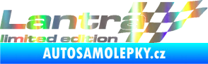 Samolepka Lantra limited edition pravá Holografická