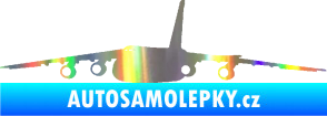 Samolepka Letadlo 015 levá Holografická