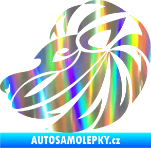 Samolepka Lev zvěrokruh 003 levá Holografická