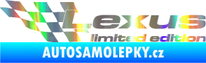 Samolepka Lexus limited edition levá Holografická