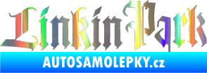 Samolepka Linkin Park 004 Holografická