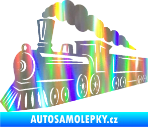 Samolepka Lokomotiva 003 levá Holografická