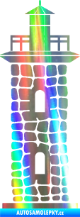 Samolepka Maják 001 Holografická