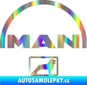 Samolepka MAN - Truck Holografická