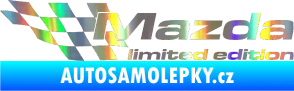 Samolepka Mazda limited edition levá Holografická