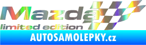 Samolepka Mazda limited edition pravá Holografická