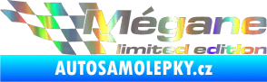 Samolepka Mégane limited edition levá Holografická