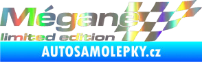 Samolepka Mégane limited edition pravá Holografická
