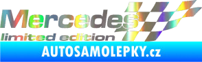 Samolepka Mercedes limited edition pravá Holografická