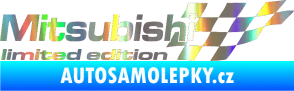 Samolepka Mitsubishi limited edition pravá Holografická