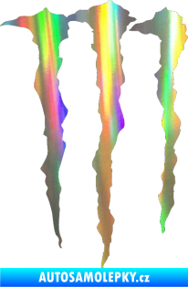 Samolepka Monster Energy 002 Holografická