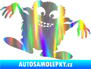 Samolepka Monstrum 001 pravá Holografická