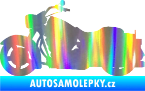 Samolepka Motorka 045 levá Harley Davidson Holografická