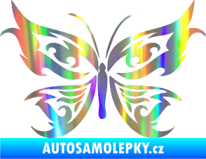Samolepka Motýl 012 Holografická