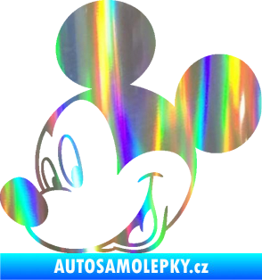 Samolepka Myšák Mickey 001 levá Holografická