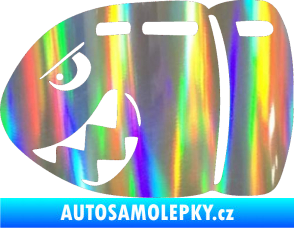 Samolepka Náboj 002 levá Holografická
