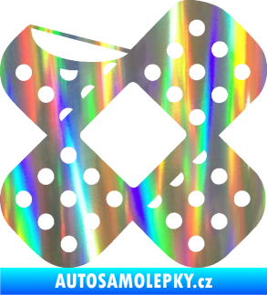 Samolepka Náplast 005 levá Holografická