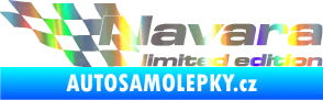 Samolepka Navara limited edition levá Holografická