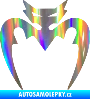 Samolepka Netopýr 001  Holografická