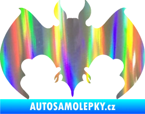 Samolepka Netopýr 002 Holografická