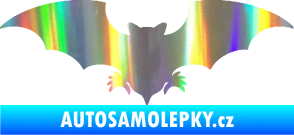 Samolepka Netopýr 007 Holografická