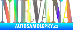 Samolepka Nirvana 001 Holografická