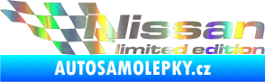 Samolepka Nissan limited edition levá Holografická