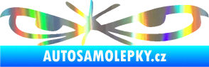 Samolepka Oči 002 levá Holografická