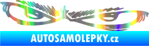 Samolepka Oči 005 levá Holografická