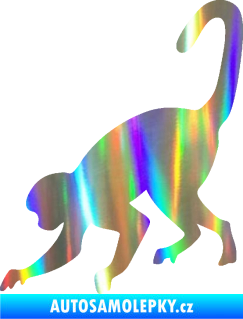 Samolepka Opice 002 levá Holografická