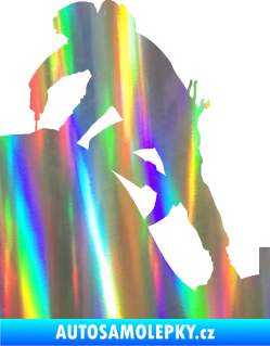 Samolepka Opravář 001 levá řemeslné práce Holografická
