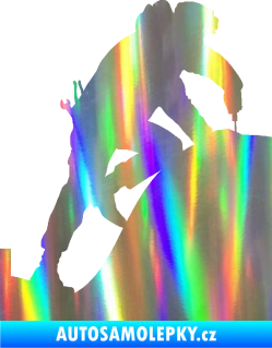 Samolepka Opravář 001 pravá řemeslné práce Holografická