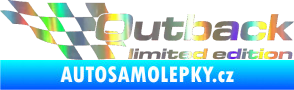Samolepka Outback limited edition levá Holografická