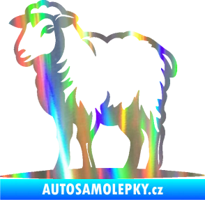 Samolepka Ovce 002 levá Holografická