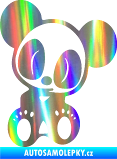 Samolepka Panda JDM pravá Holografická